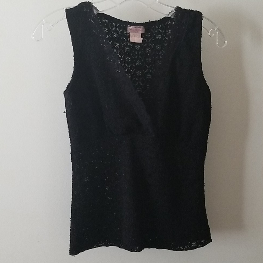 Julie's closet vintage black tank top